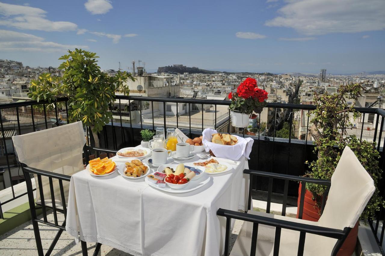 Dryades & Orion Hotel Athena Bagian luar foto