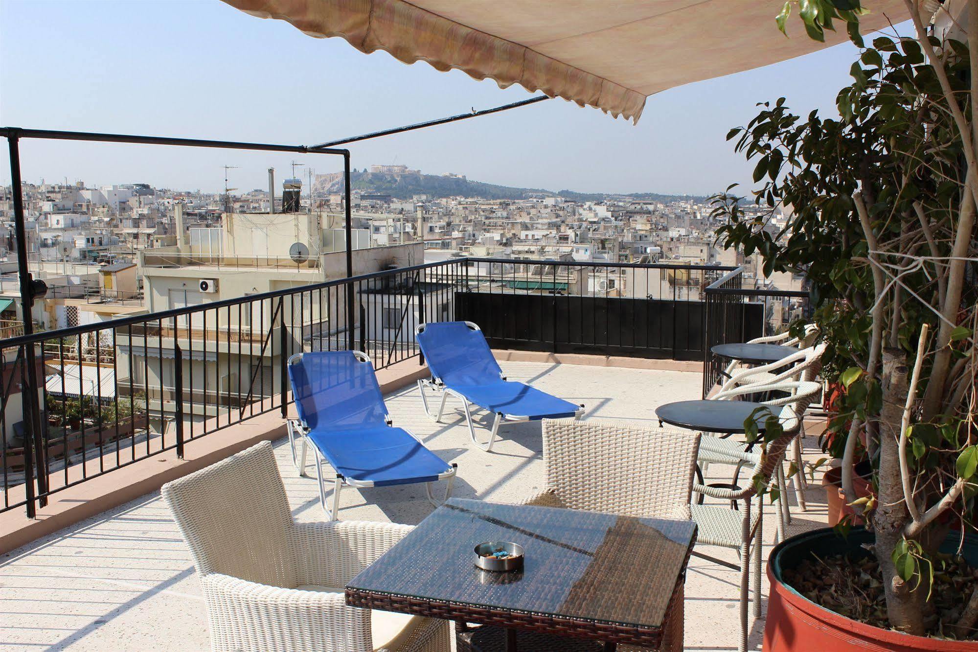 Dryades & Orion Hotel Athena Bagian luar foto