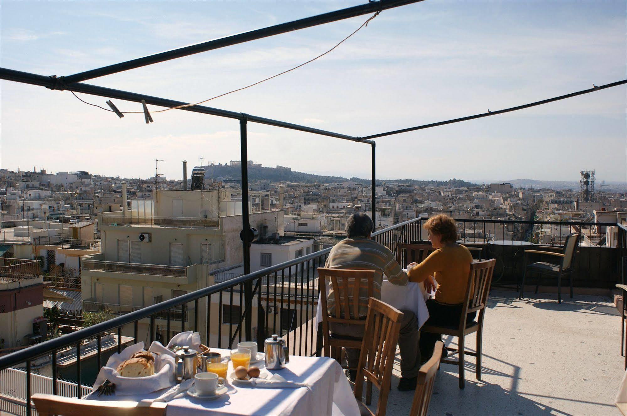 Dryades & Orion Hotel Athena Bagian luar foto